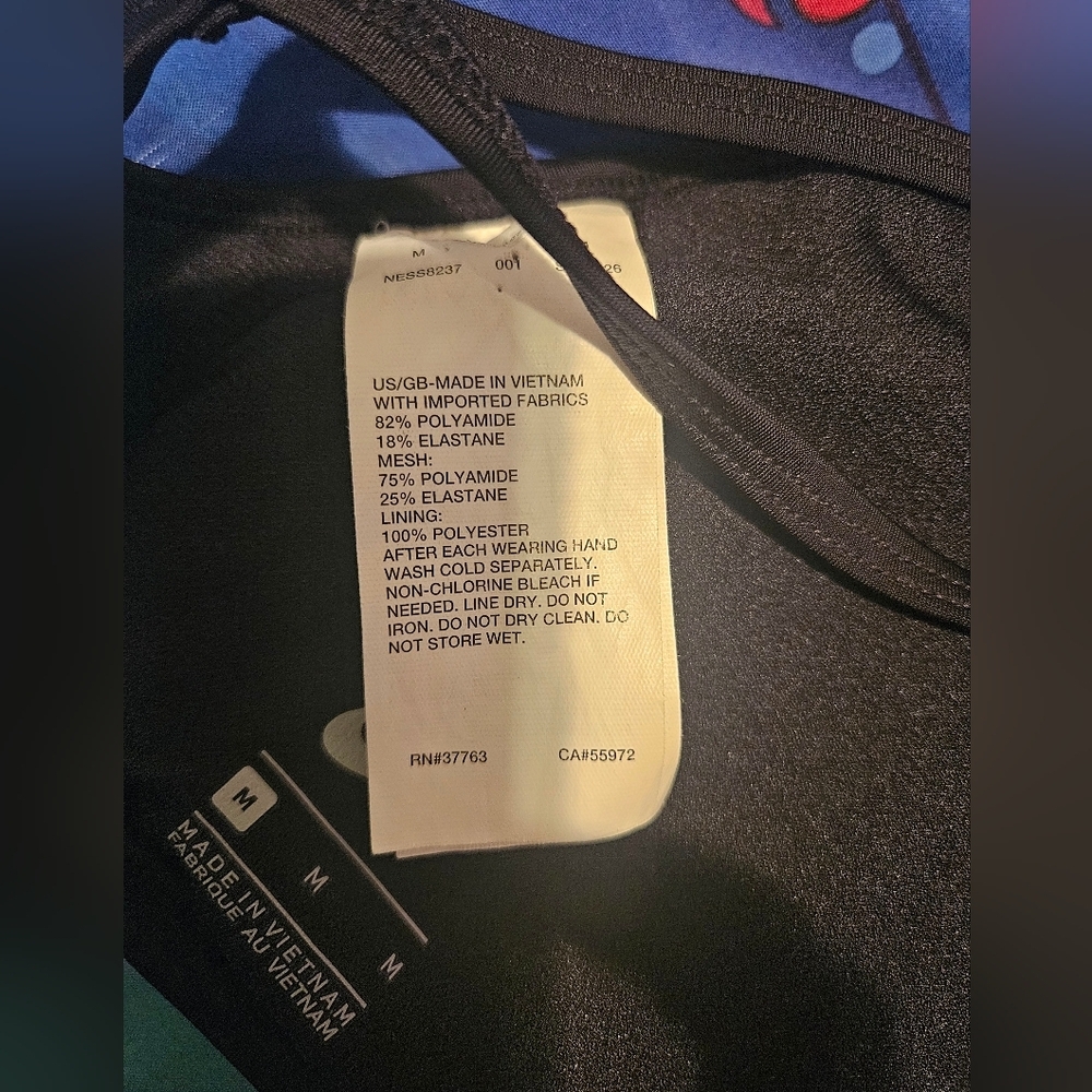 ❤️Nike High Neck Bikini Top Bra Women's Size S💜 - Picture 6 of 8